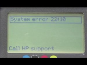error plotter hp designjet