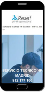 Teléfono Servicio Técnico HP Madrid